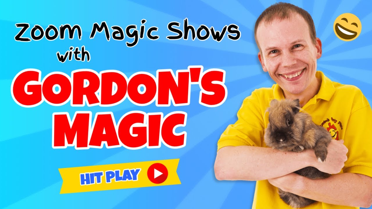 Gordon's Magic - Zoom Shows