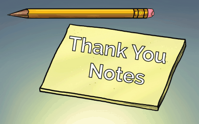 Personalising Thank You Notes